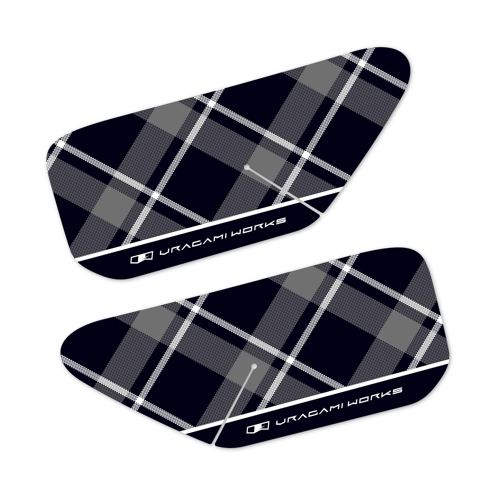 Amazon.co.jp: モンキー125用エアクリーナーカバーデカール チェック柄